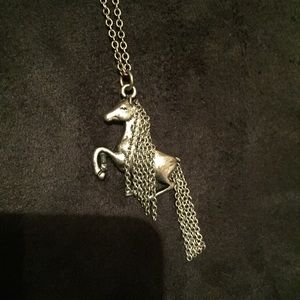 Beautiful horse necklace